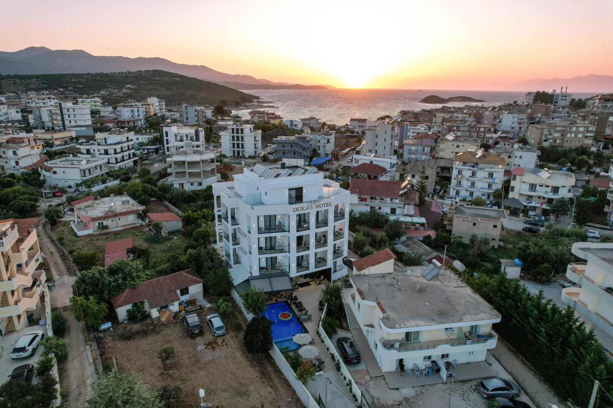 Duka'S Hotel Ksamil Exterior foto