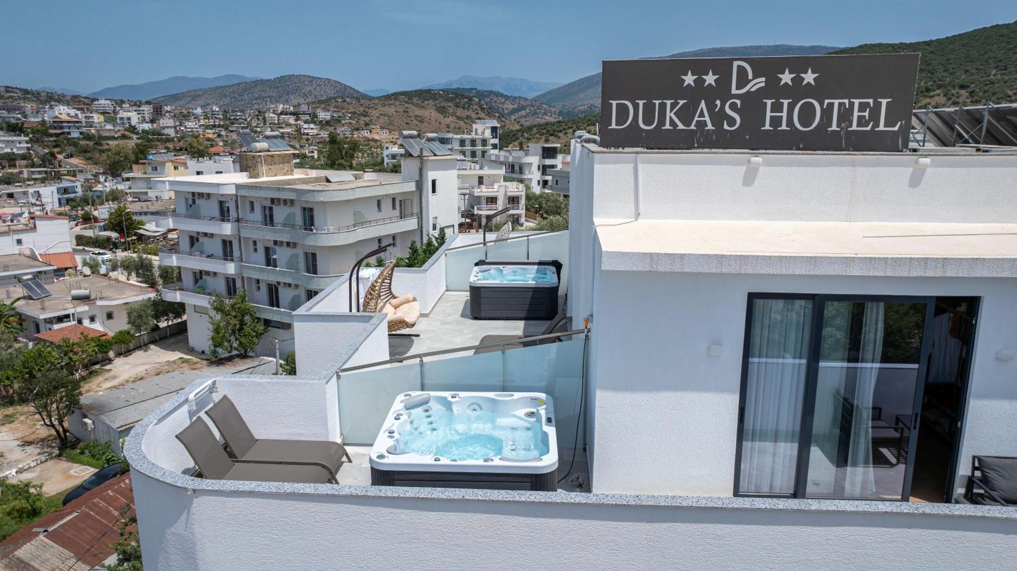Duka'S Hotel Ksamil Exterior foto