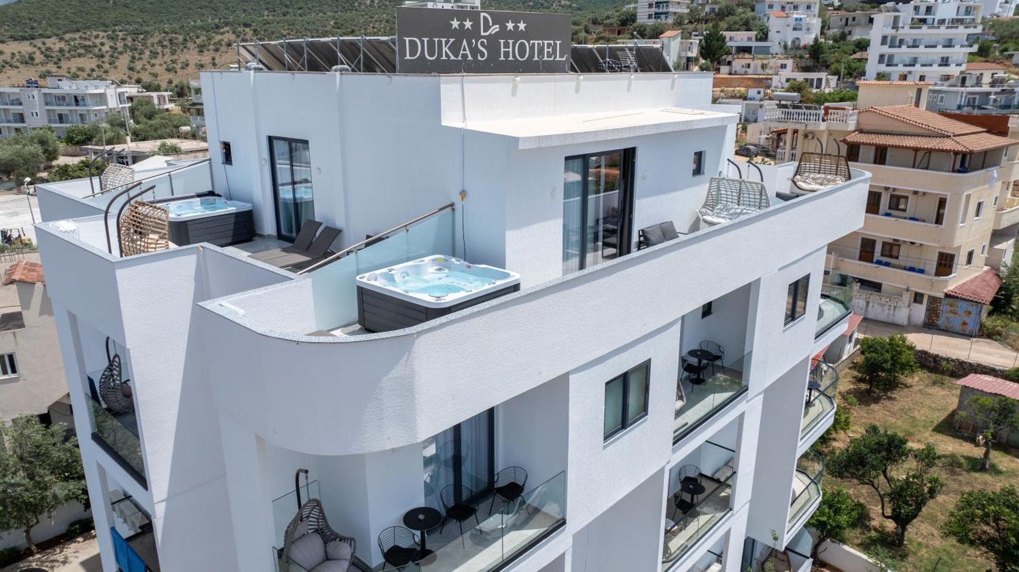 Duka'S Hotel Ksamil Exterior foto