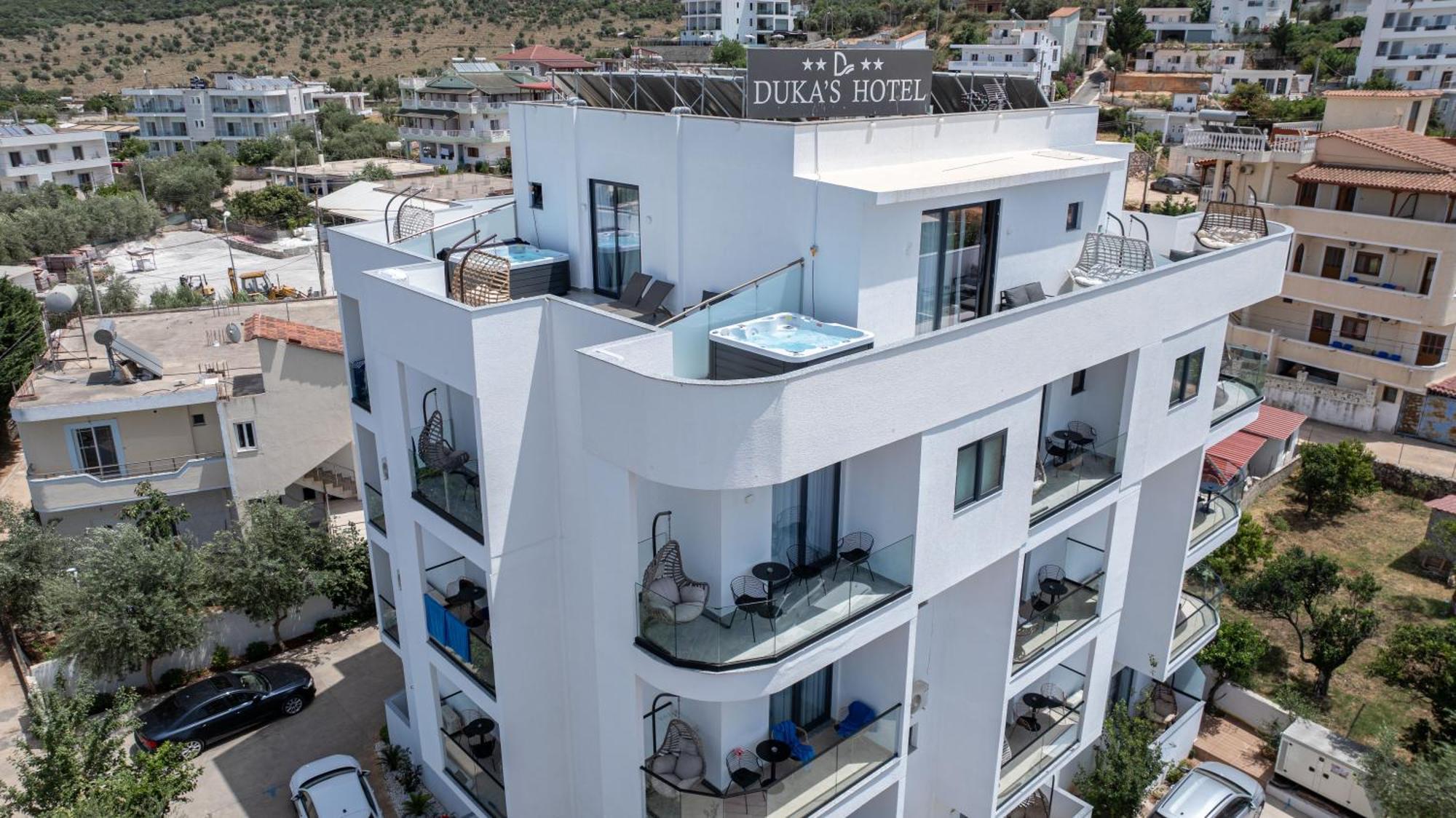 Duka'S Hotel Ksamil Exterior foto