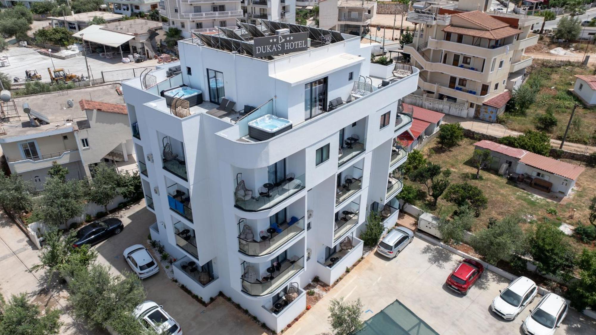 Duka'S Hotel Ksamil Exterior foto