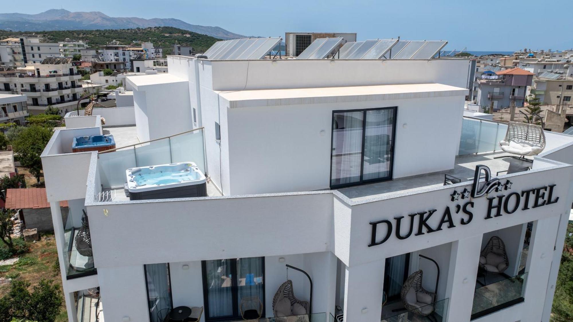 Duka'S Hotel Ksamil Exterior foto